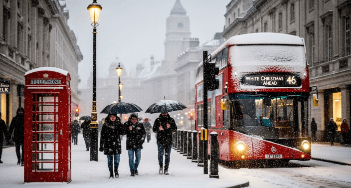 UK Ready for Big Snowstorm That Could Bring a White Christmas