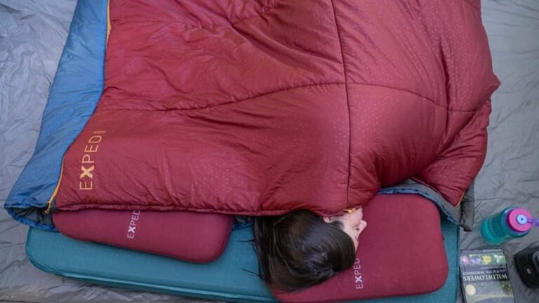 Best Sleeping Mats Australia 2026 1 Inflated sleeping mat with sleeping bag inside a camping tent